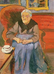 Porträt der Mutter des Künstlers, 1912